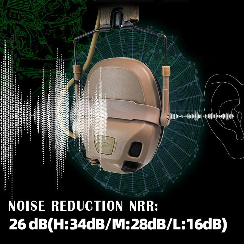 FCS AMP Tactical Communication Headset