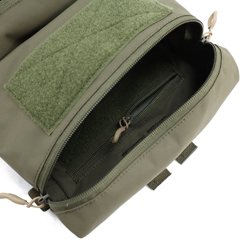 TwinFalcons Double Pouch Back Panel