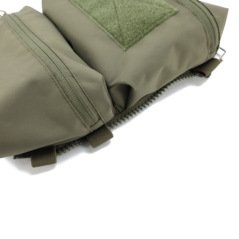 TwinFalcons Double Pouch Back Panel