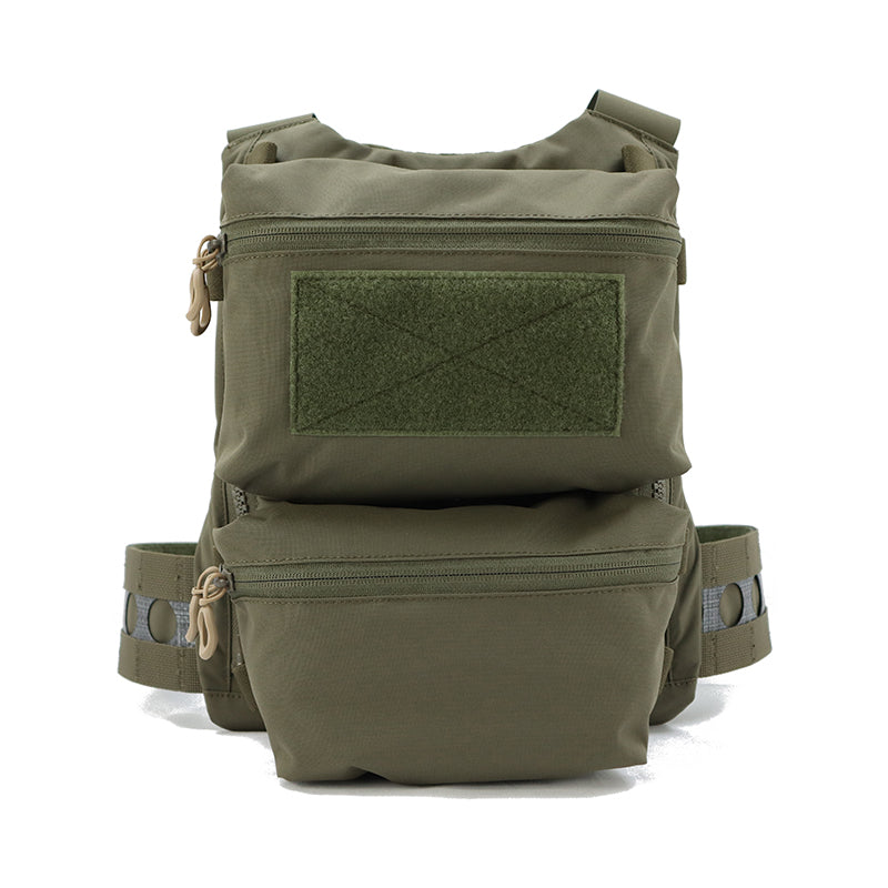 TwinFalcons Double Pouch Back Panel