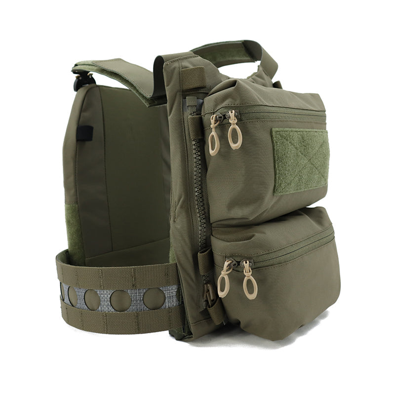 TwinFalcons Double Pouch Back Panel